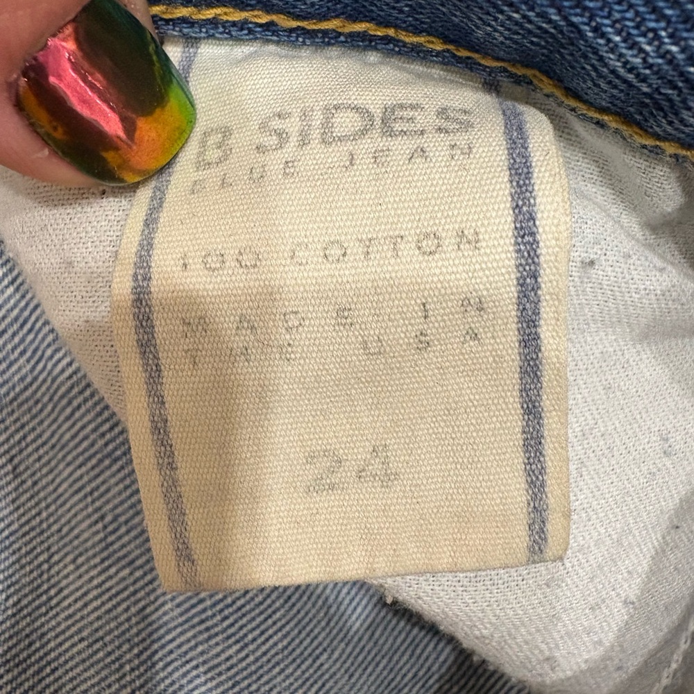 B SIDES Slim Lasso Jeans - Picture 3 of 6